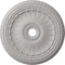 Ekena Millwork Viceroy Ceiling Medallion (Canopies up to 4 7/8"), 35 1/8"OD x 4 7/8"ID x 2 1/2"P, Ultra Pure White CM35VIUWF - alternate 1